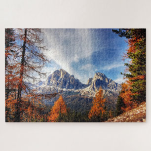 Clouds Above the Dolomites Jigsaw Puzzle