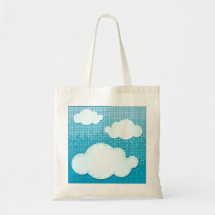 Clouds abstract background, bag