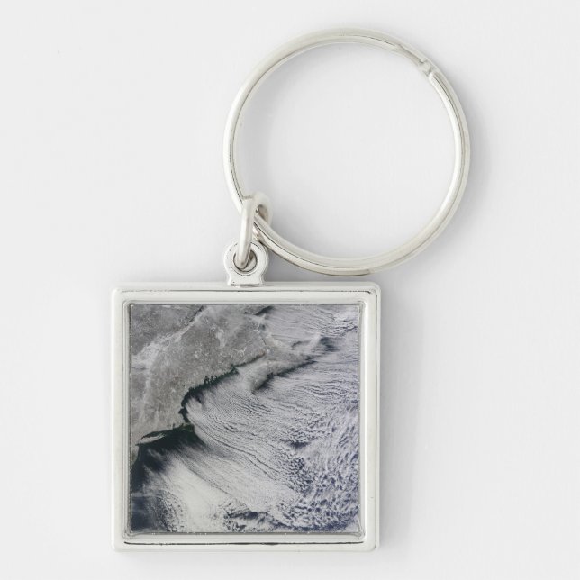 Clouds across the skies of the North Atlantic Key Ring (Front)