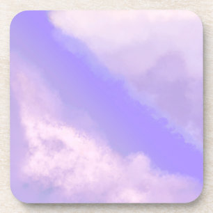 Clouds Apart - Purple/Lilac Coaster
