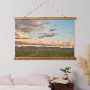 Clouds at Namibia Golden Hour Hanging Tapestry