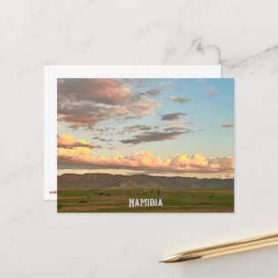 Clouds at Namibia Golden Hour Postcard