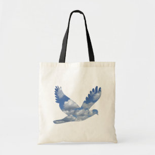 Clouds Bird Pattern Bag