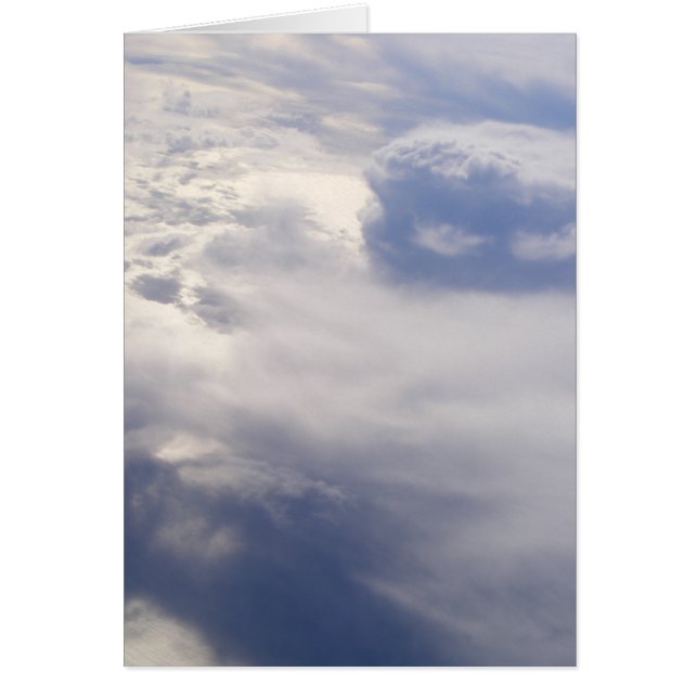 Clouds Blank Notecard (Design 2) (Front)