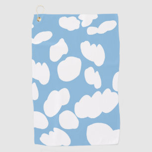 Clouds Blue Sky Clouds Golf Towel