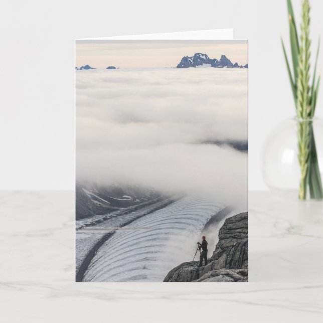Clouds Breaking Greeting Card (Blank inside) (Front)
