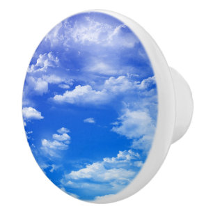 Clouds Ceramic Knob