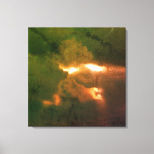 Clouds Face Canvas Print