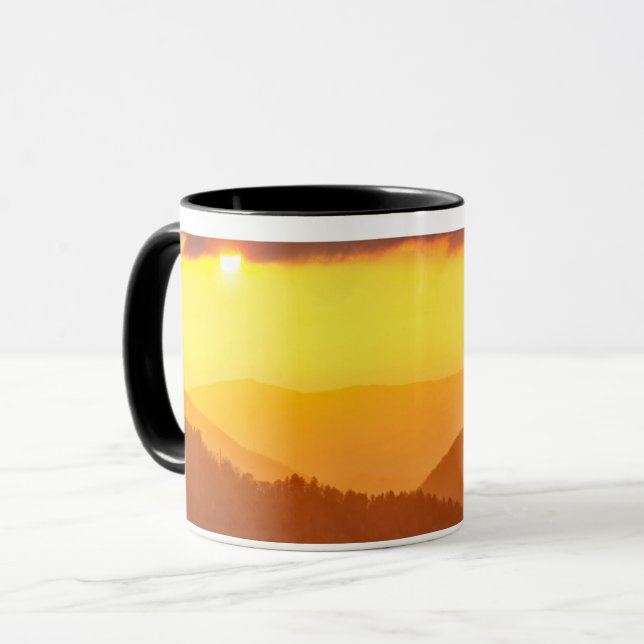 Clouds Fills Valley, Tennessee Mug (Front Left)