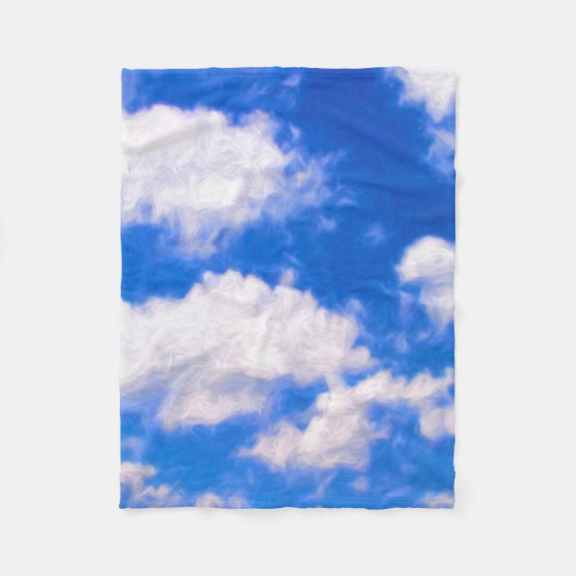 Clouds Fleece Blanket (30 in x 40 in) (Front)