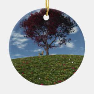 Clouds Go Sailing By Ornament