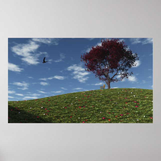 Clouds Go Sailing By Print (Front)