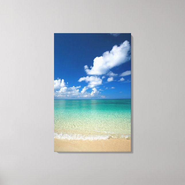 Clouds Hovering above Sea Canvas Print (Front)