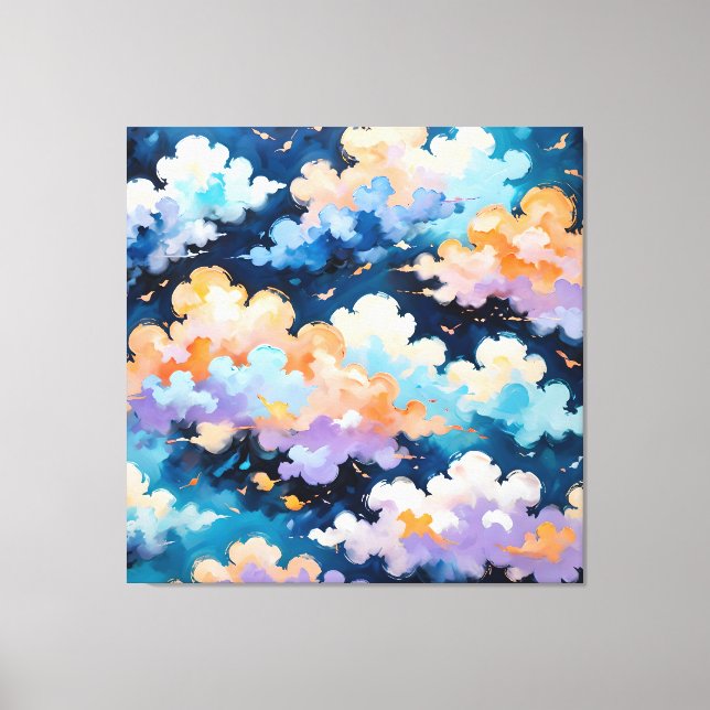 Clouds in Motion Canvas Print (Front)