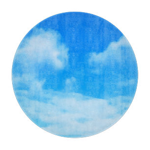 Clouds In Ottawa Blue Skies. Buy Now Cutting Board