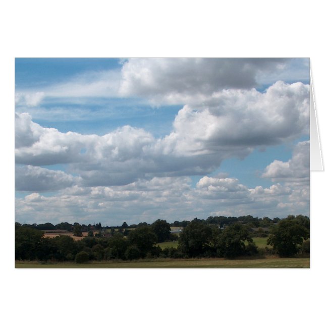 Clouds in the Blue Sky (Front Horizontal)