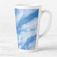 Clouds in the Sky Simple, Elegant Blue and White