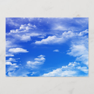 Clouds Invitation