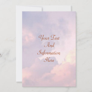 Clouds Invitation