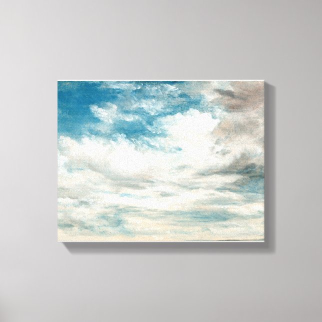 Clouds John Constable Clouds Blue Sky Landscape Canvas Print (Front)