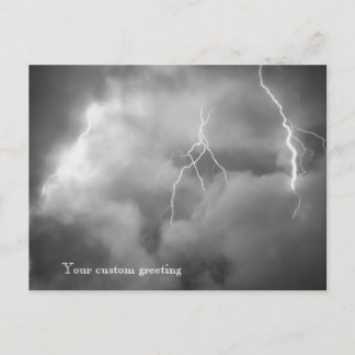 Clouds & Lightning Postcard