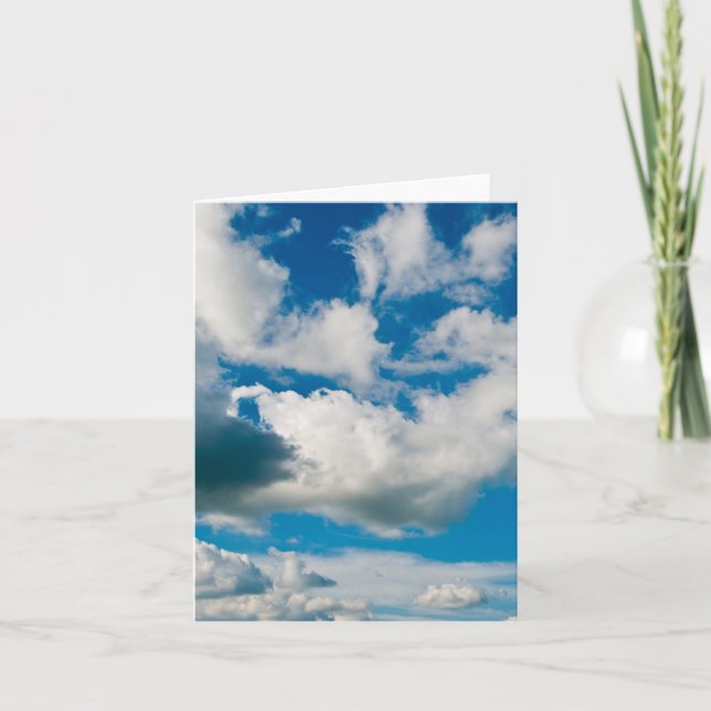 Clouds/ Note Card (Front)