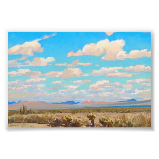 Clouds of a Summer Afternoon by Maynard Dixon Photo Print (Front)