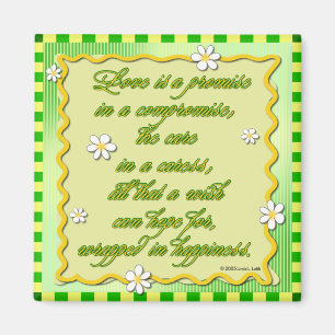 Clouds of Inspiration:  Love is a promise magnet