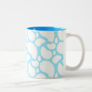 Clouds of Sheep Two-Tone Coffee Mug