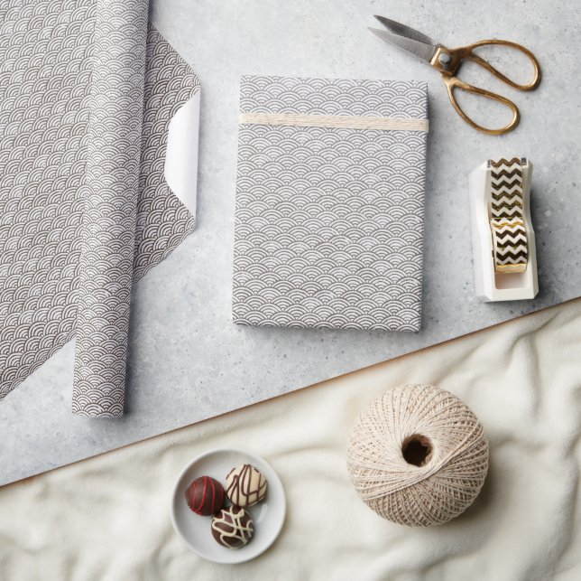 Clouds | Ombre Snowfall Wrapping Paper (Crafts)