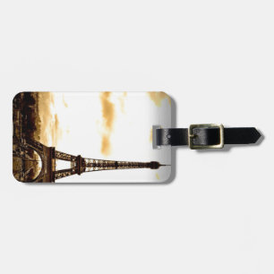 Clouds Over Paris Luggage Tag