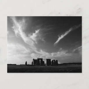 Clouds Over Stonehenge Postcard