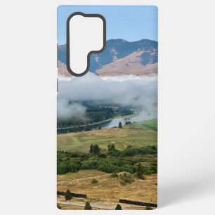 Clouds Over The Flathead River Samsung Phone Cases