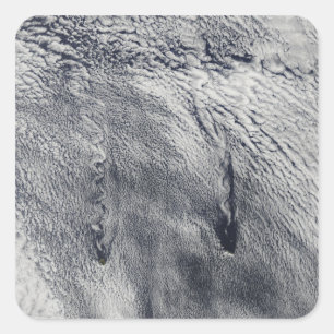 Clouds over the Juan Fernandez Islands Square Sticker