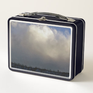 Clouds Over the Ridge Metal Lunch Box