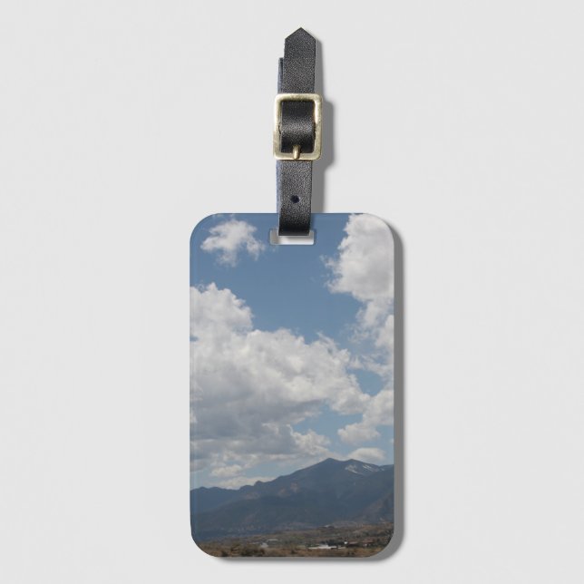Clouds over the Rocky Mountains Luggage Tag (Front Vertical)