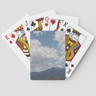 Clouds over the Rocky Mountains Playing Cards