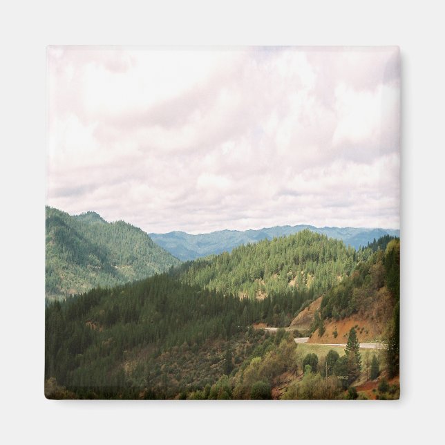 Clouds over the Valley...... Magnet (Front)