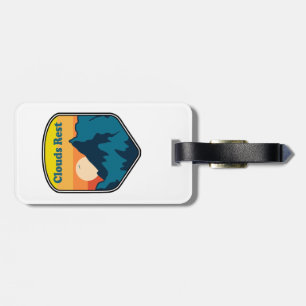Clouds Rest Mountain Yosemite Sunrise Luggage Tag