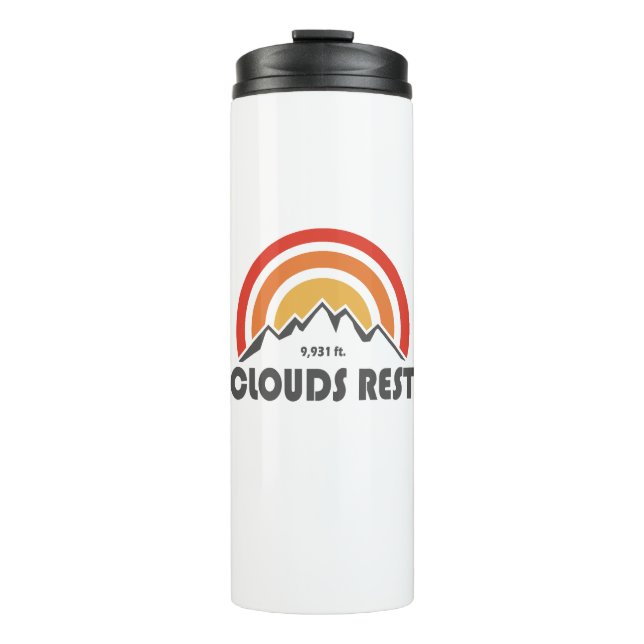 Clouds Rest Mountain Yosemite Thermal Tumbler (Front)