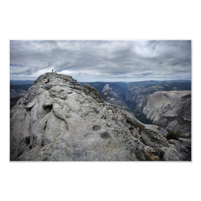 Clouds Rest Vista- Yosemite Photo Print (Front)