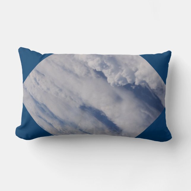Clouds so Beautiful Lumbar Cushion (Front)