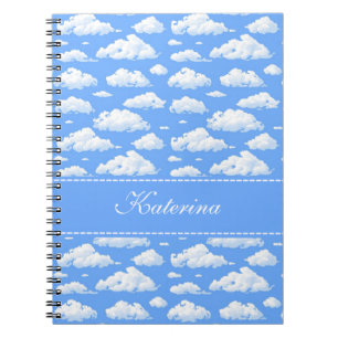 Clouds Spiral Notebook
