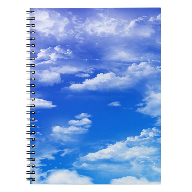 Clouds Spiral Notebook (Front)