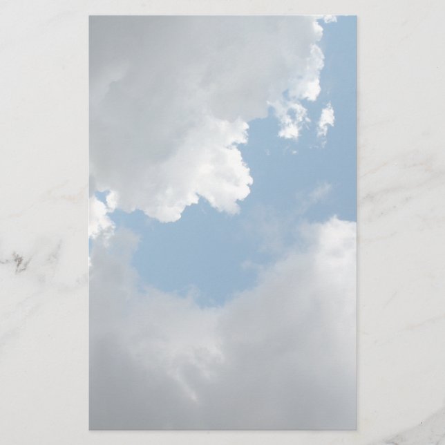 clouds stationery (Front)
