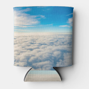 Clouds Sunrise: Aeroplane Window View. Can Cooler