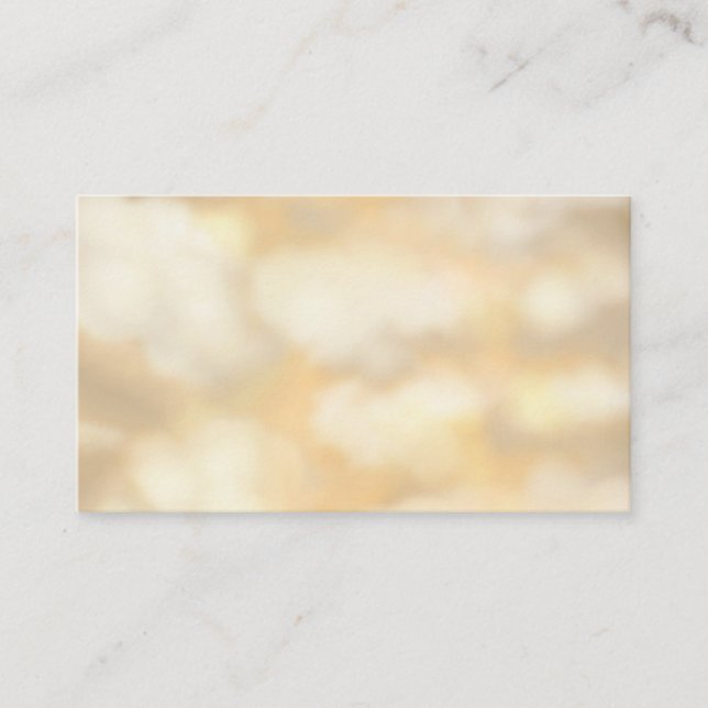 Clouds Sunset Sky Lightworker Business Cards (Front)