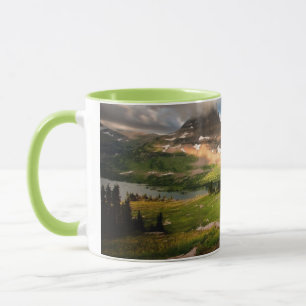 Clouds Sweeping Through Mountains Mug