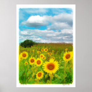 Clouds today , poster