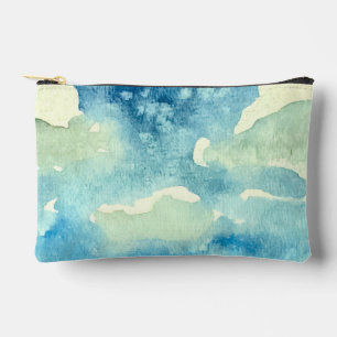 Clouds Watercolor Art Accessory Pouch